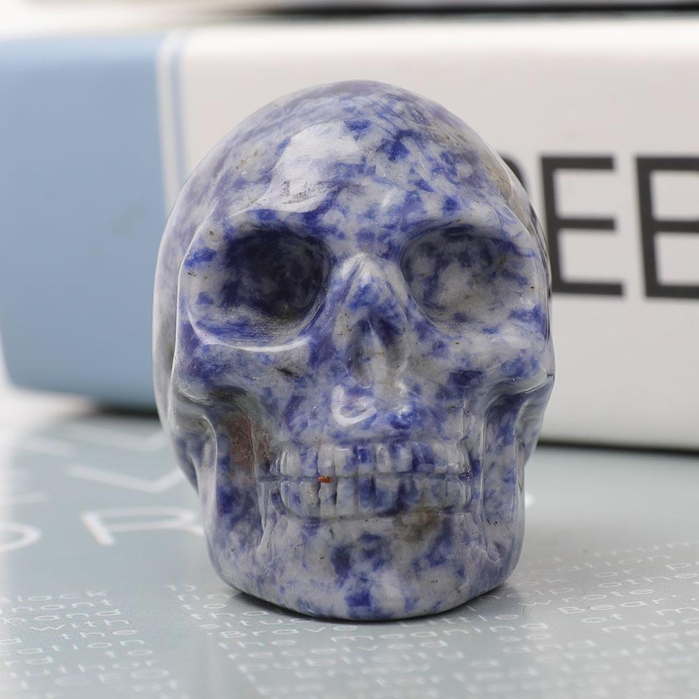 2" Sodalite Skull Carvings