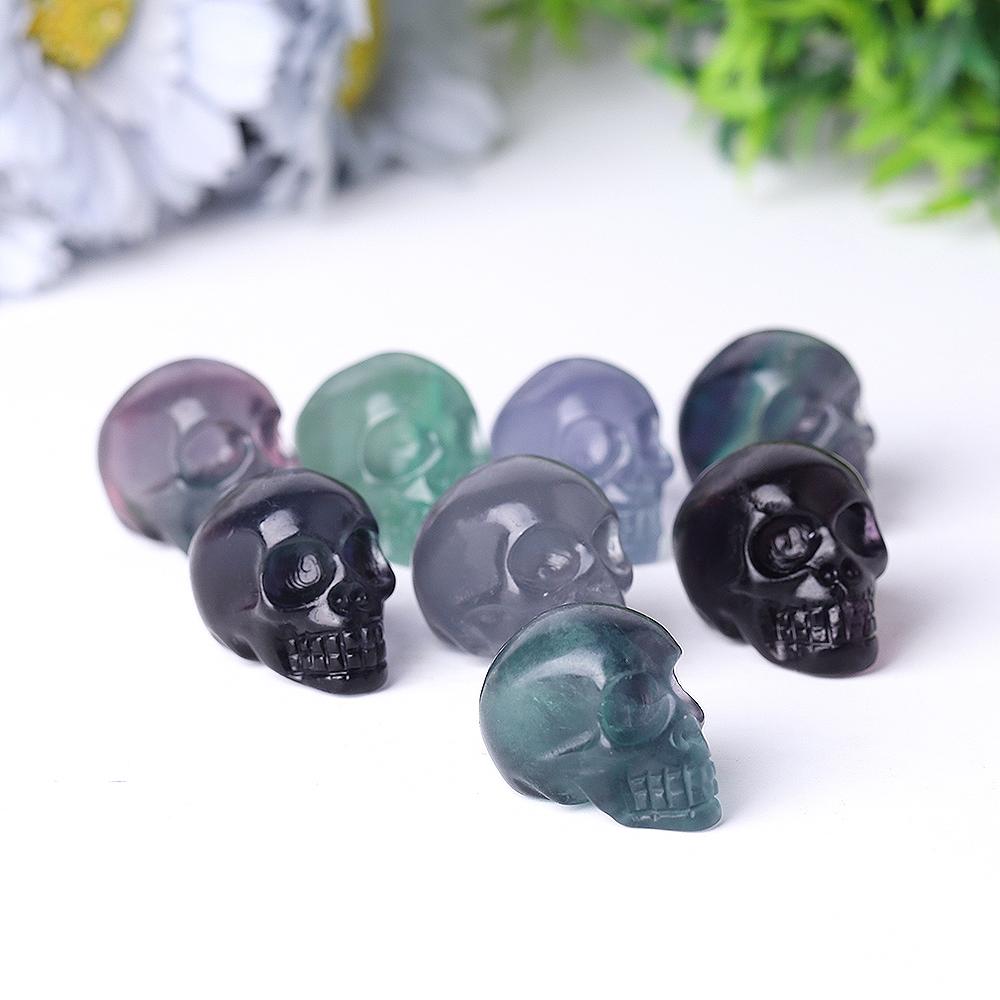 Mini Fluorite Crystal Skull Carvings Wholesale Crystals USA