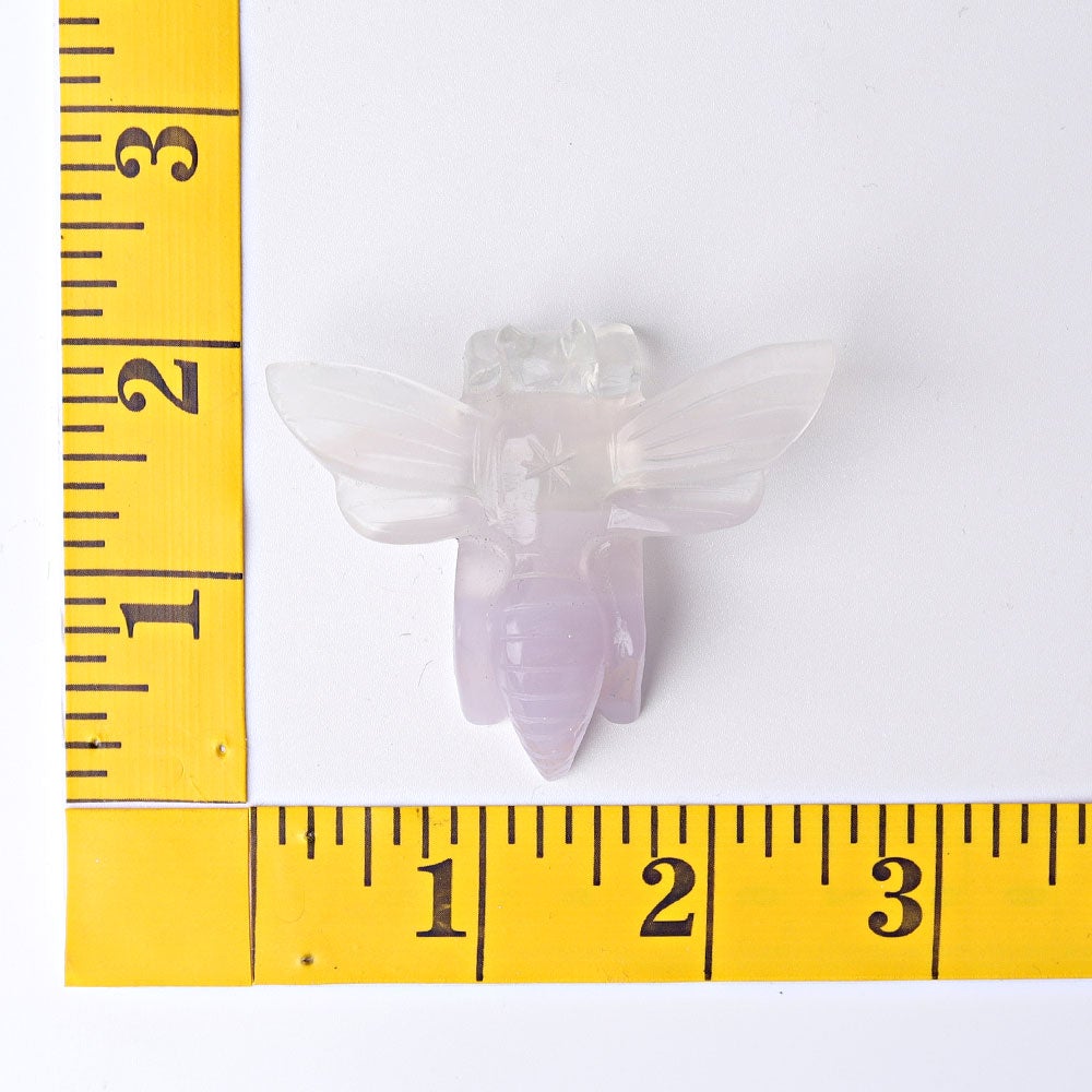 2.4" Fluorite Bumble Bee Crystal Carvings Wholesale Crystals USA