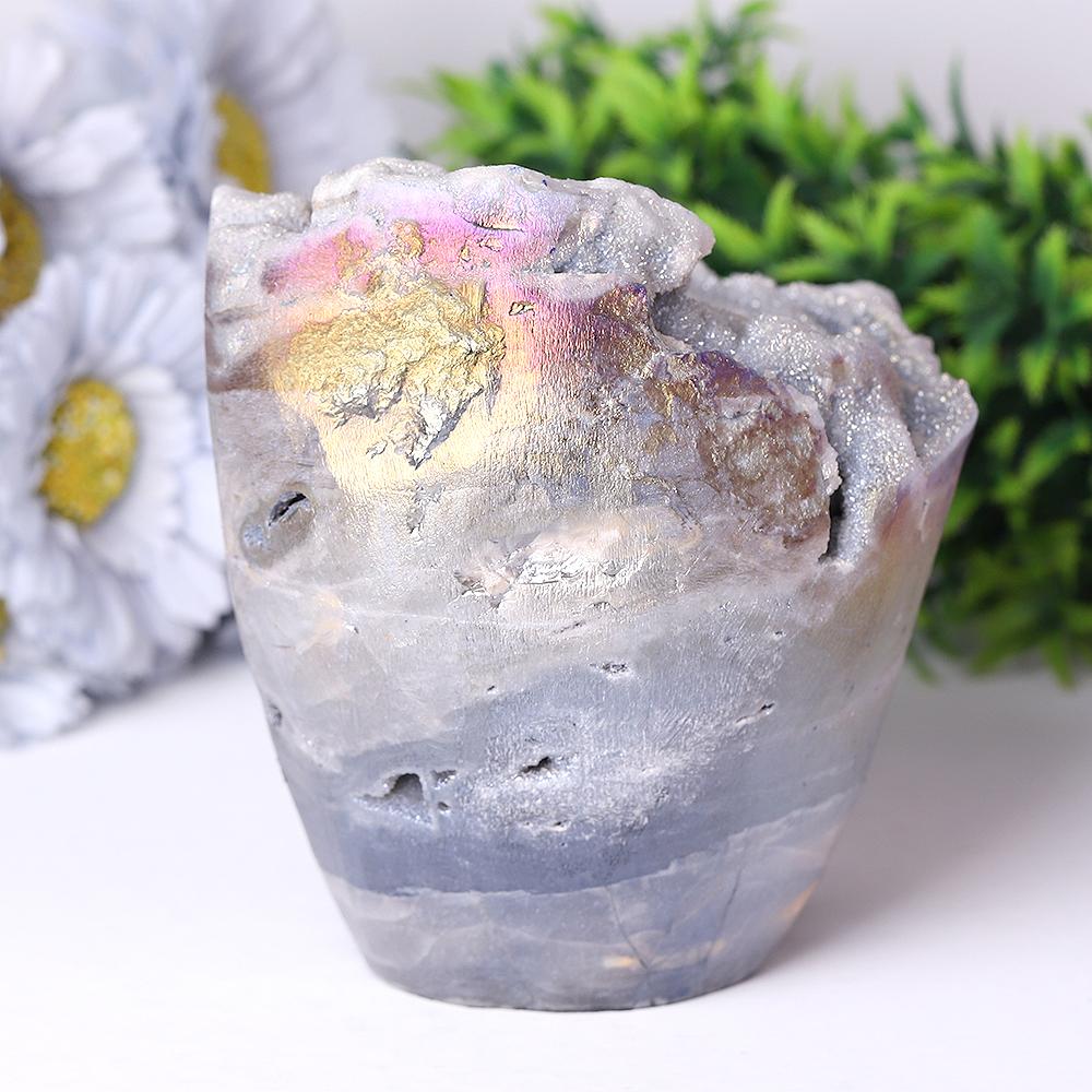 Aura Druzy Crystal Skull Carvings Wholesale Crystals USA