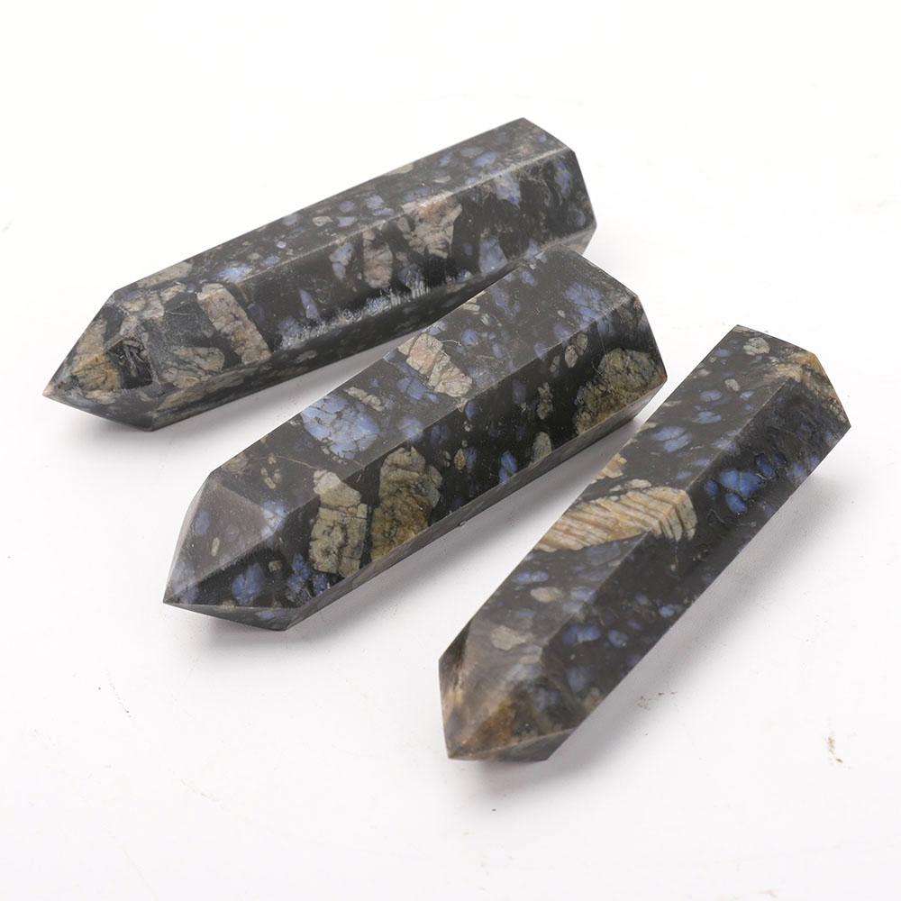 Set of 3 Blue Que Sera Points Wholesale Crystals USA