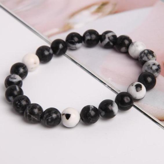 8mm Zebra Jasper Crystal Bracelet Wholesale Crystals USA