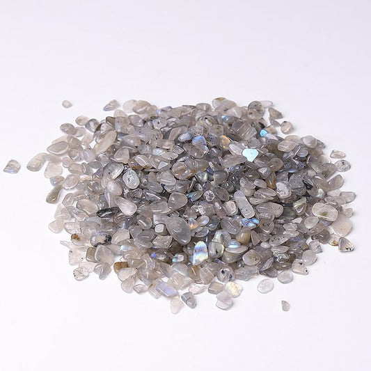 0.1kg Natural Labradorite Chips Crystal Chips for Decoration Wholesale Crystals USA