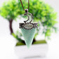 Crystal and Gem Stone Moon Pendants Wholesale Crystals USA