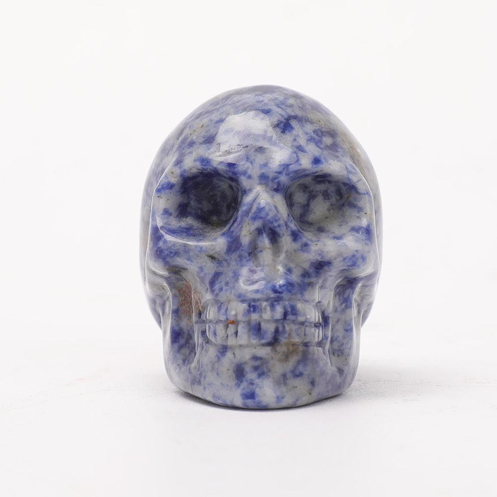 2" Sodalite Skull Carvings