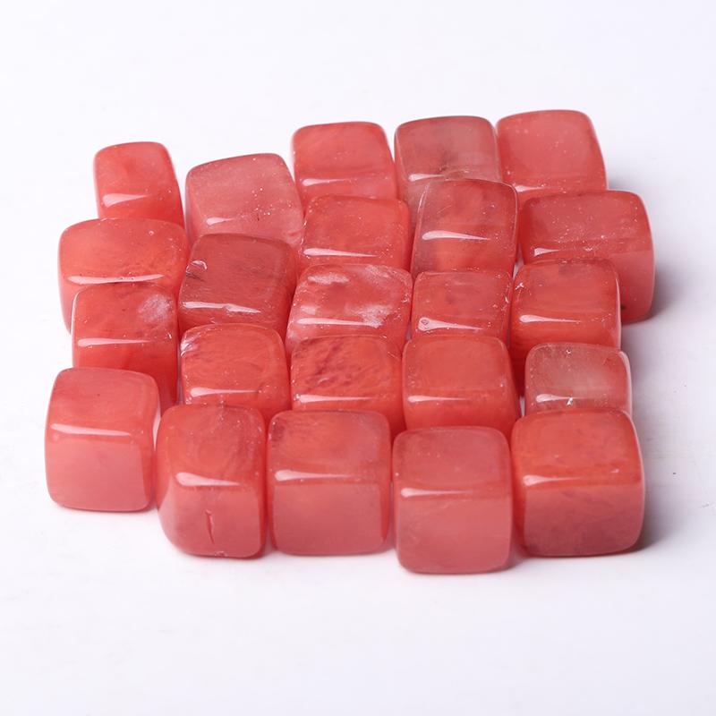 0.1kg Red Melting Tumbles Wholesale Crystals USA