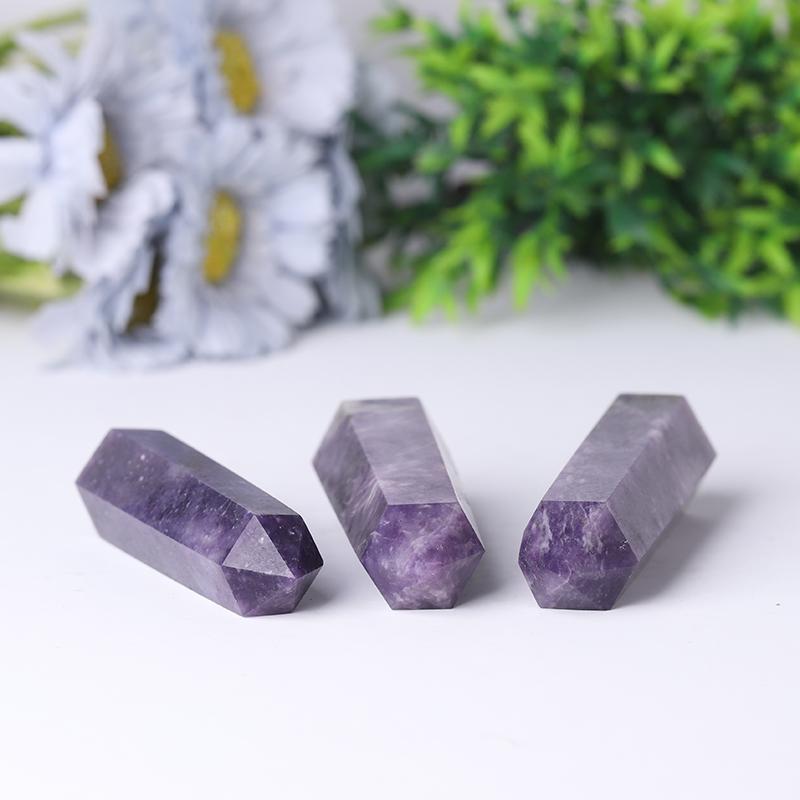 Wholesale High Quality Purple Lepidoite Crystal Point For Decoration Wholesale Crystals USA